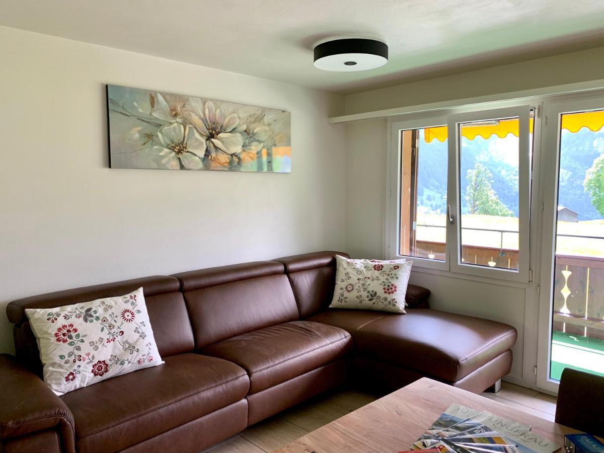 Luxury, New - Amazing Views Grindelwald Eiger Jungfrau Moench Daire Dış mekan fotoğraf